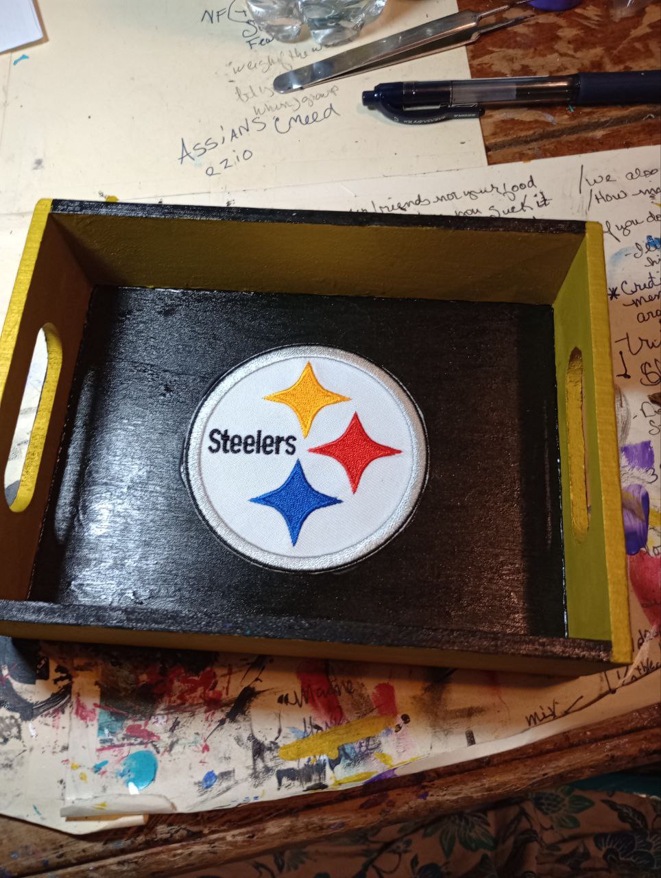Bandeja Personalizada - Steelers - Personalizable
