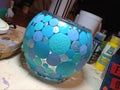 Polka Blue Dotted Bowl - Customizable