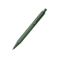 Green pen on a white background