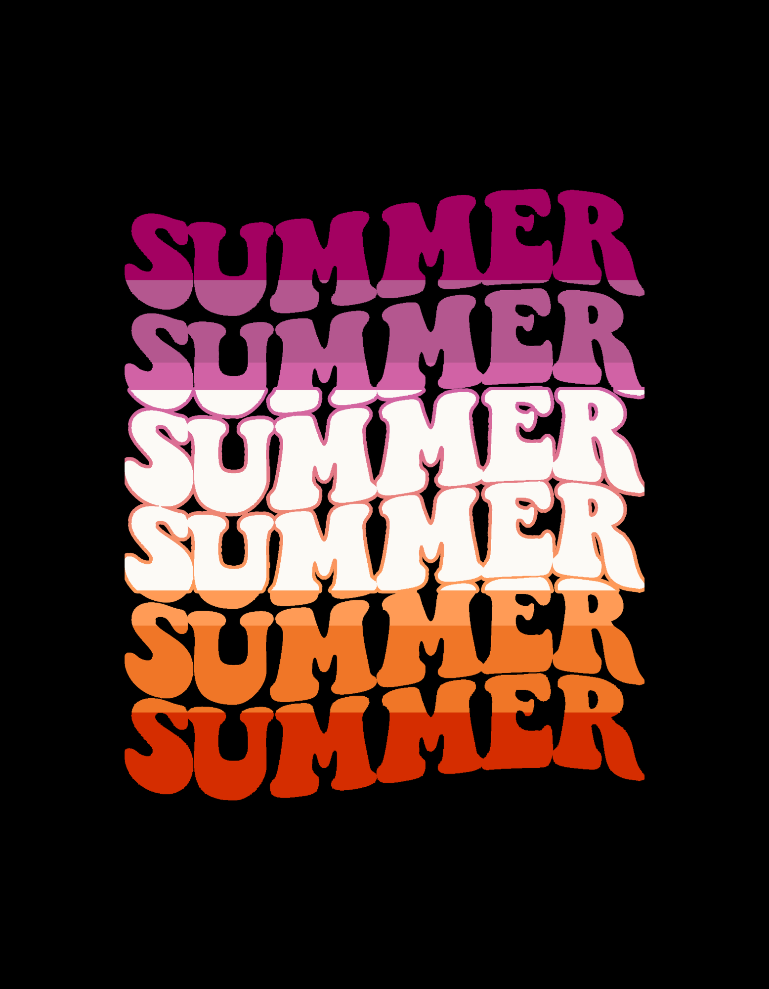 Lesbian Pride - Austin- DTF Transfer sheet