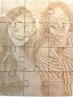 Engraved Wooden Puzzle keepsake