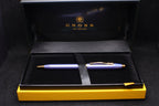 Pen in a Cross branded box on a black background
