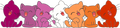 Lesbian Cats - Custom DTF Transfer Sheet