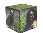 Inkjet printed photos onto wooden cube